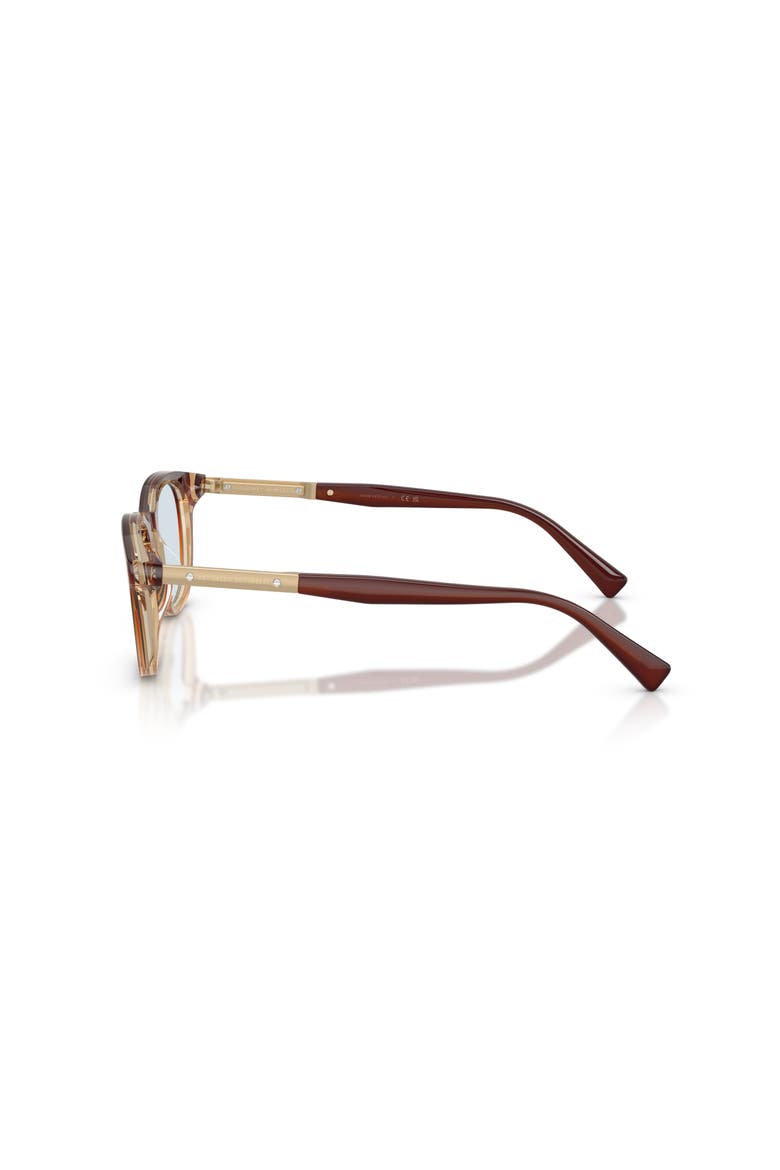 49mm Rectangle optical glasses, Alternate, color, Red