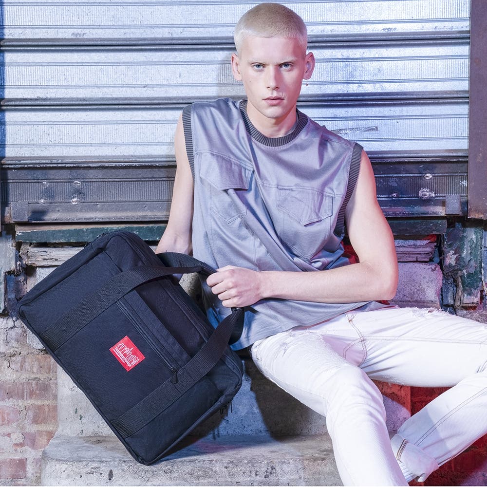 Manhattan Portage Hamptons Weekender, Alternate, color, Black