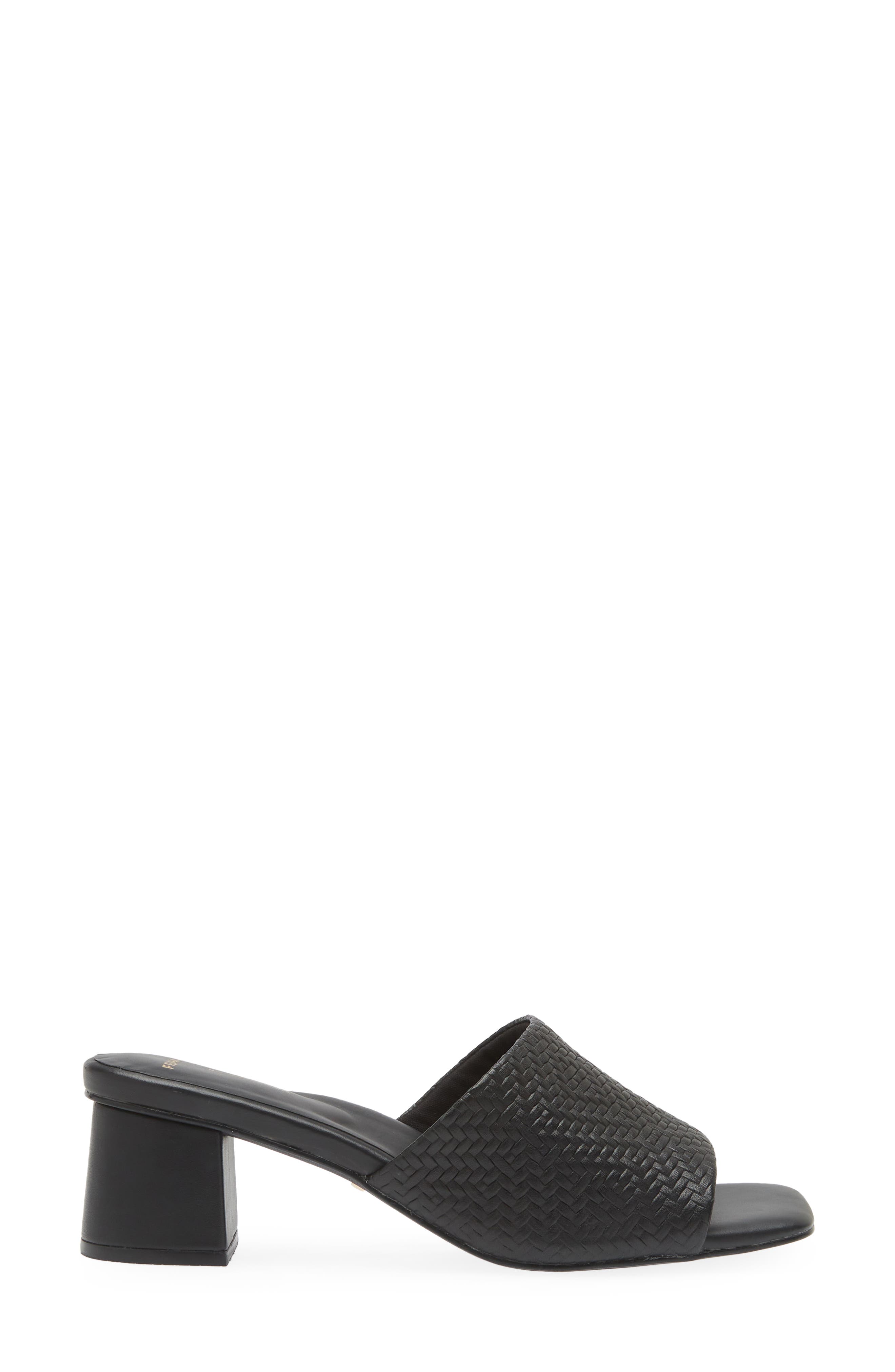 FRANKIE4 Kennedy Mule, Alternate, color, Black Weave