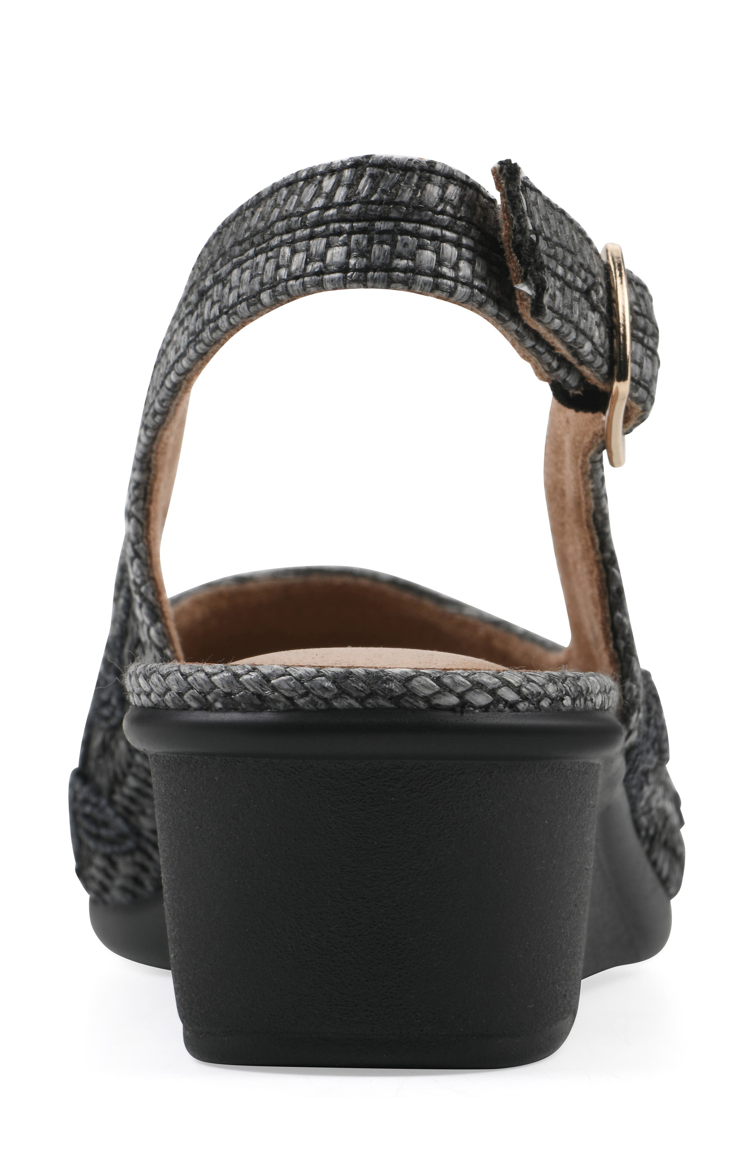 CLIFFS BY WHITE MOUNTAIN Borris Slingback Wedge, Alternate, color, 
