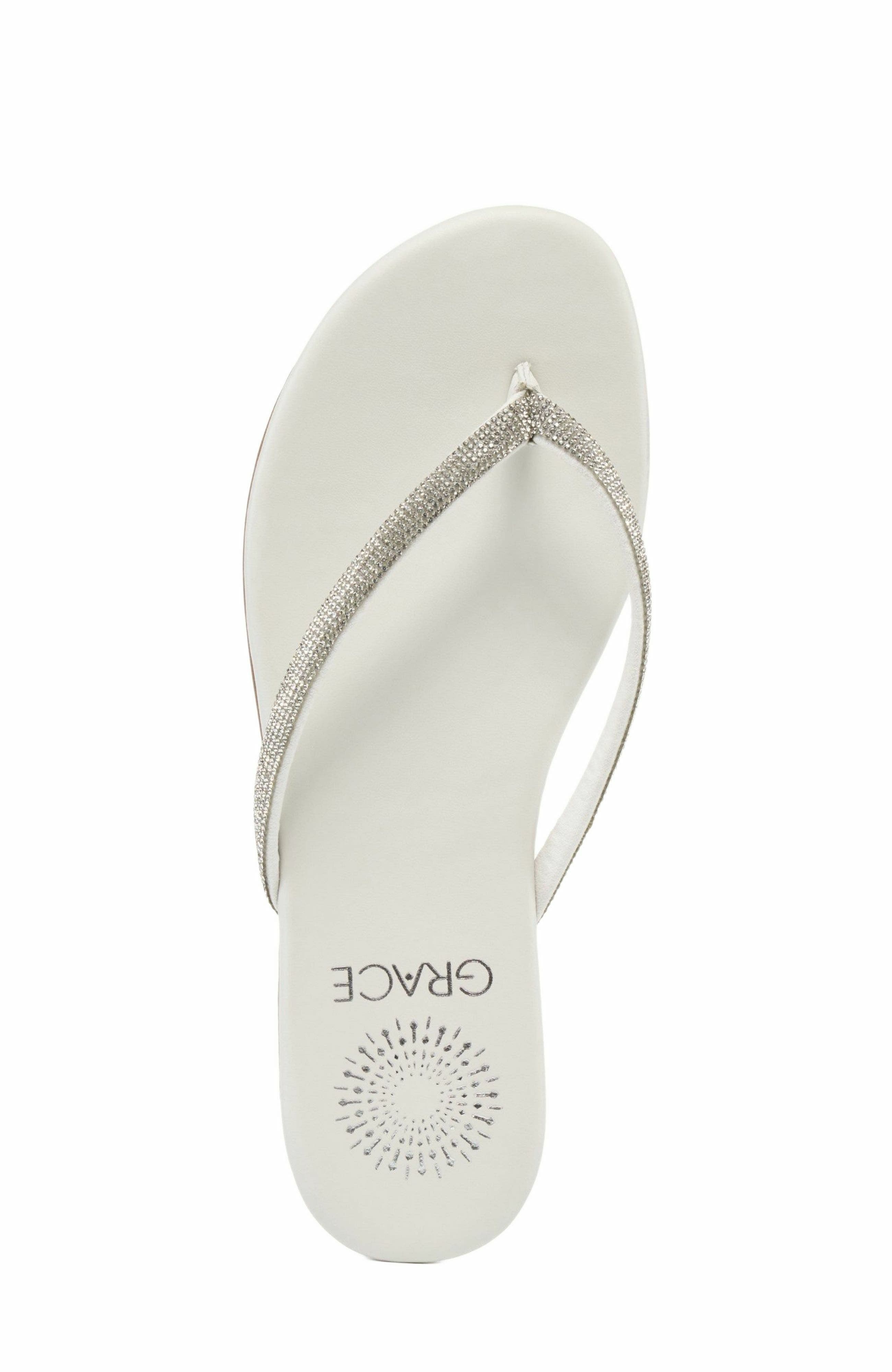 Sunset Flip-Flop Sandal, Alternate, color, CLEAR