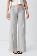 MANGO TEEN Low Waist Wide Leg Jeans