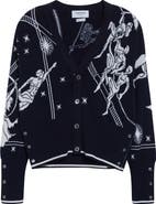Thom Browne Olympic Constellation Cashmere Cardigan