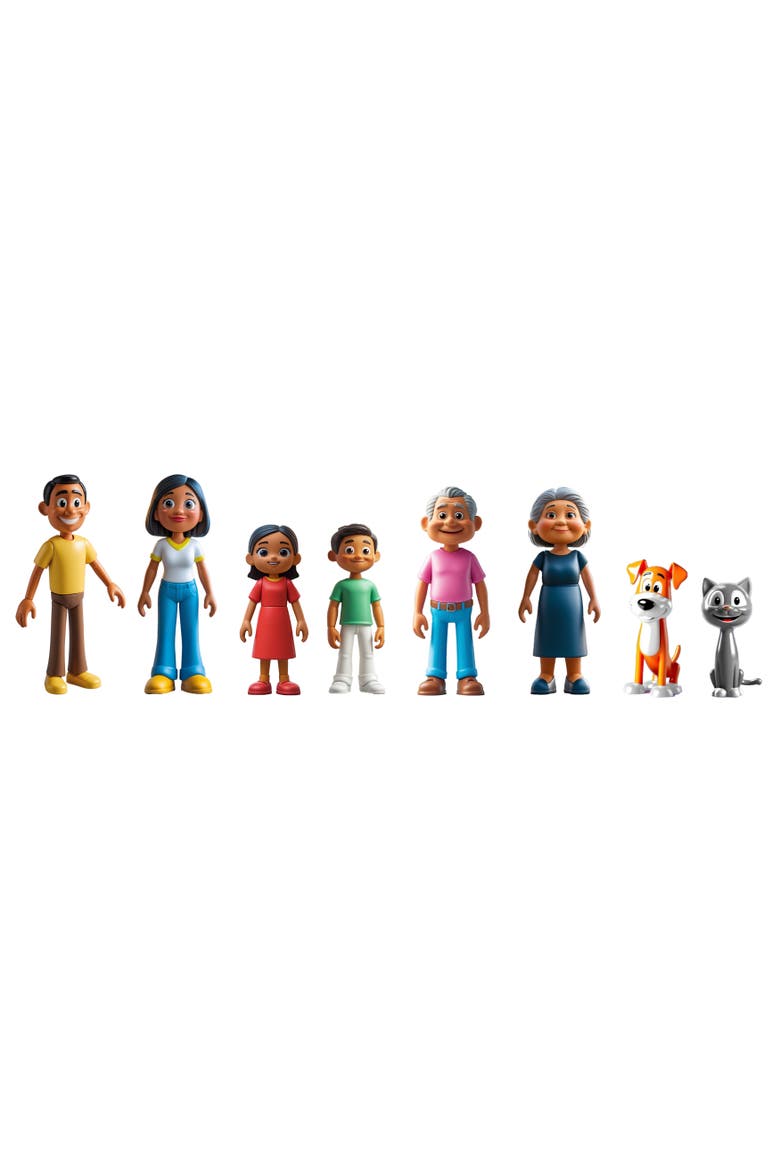 Tan-Skinned Family, Main, color, Medium Skin