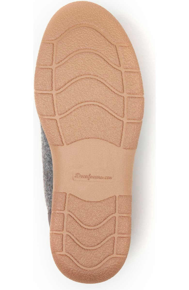 DEARFOAMS Bennet Chukka Slippers, Alternate, color, Dark Heather Grey
