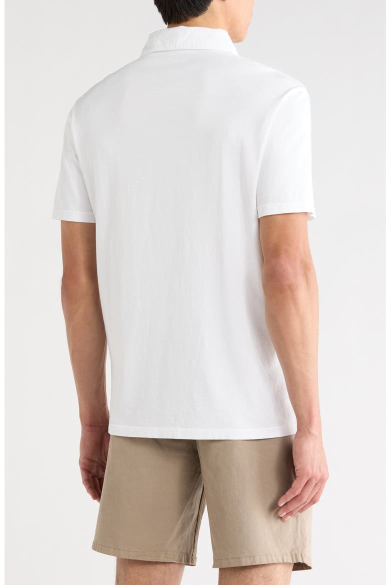 Garment Dyed Cotton Polo, Alternate, color, OPTIC WHITE