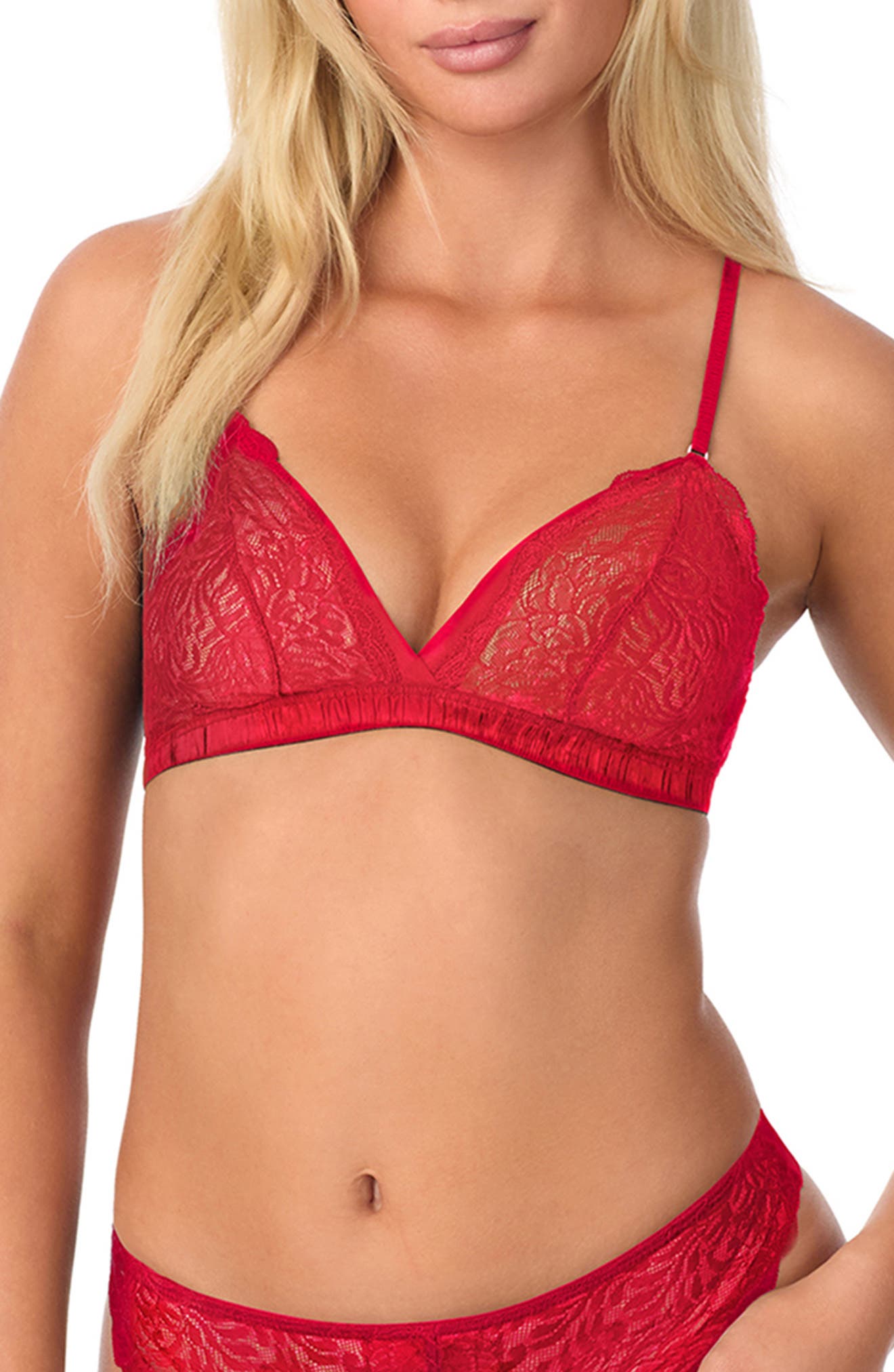 On Gossamer Luxe Lace Bralette