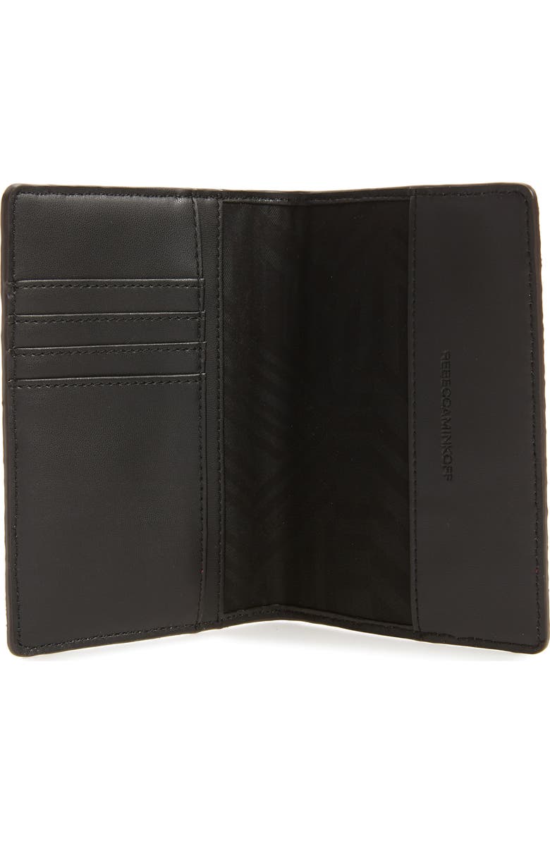 Rebecca Minkoff Glitter Passport Holder, Alternate, color,
