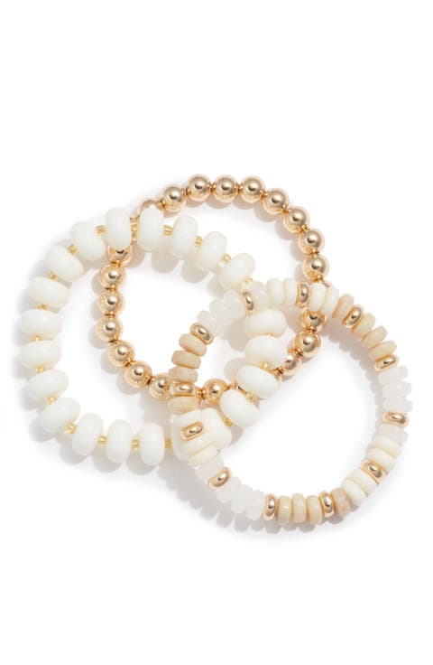 3-Pack Beaded Bracelets