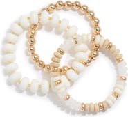 Nordstrom 3-Pack Beaded Bracelets