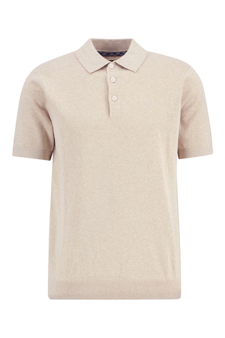 Muston Cotton & Linen Polo, Alternate, color, WASHED STONE