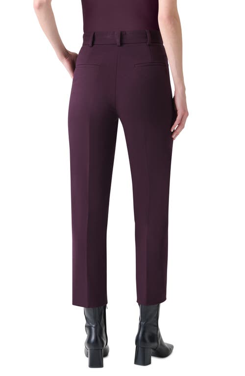Akris Punto Tapered Signature Jersey Cropped Pants