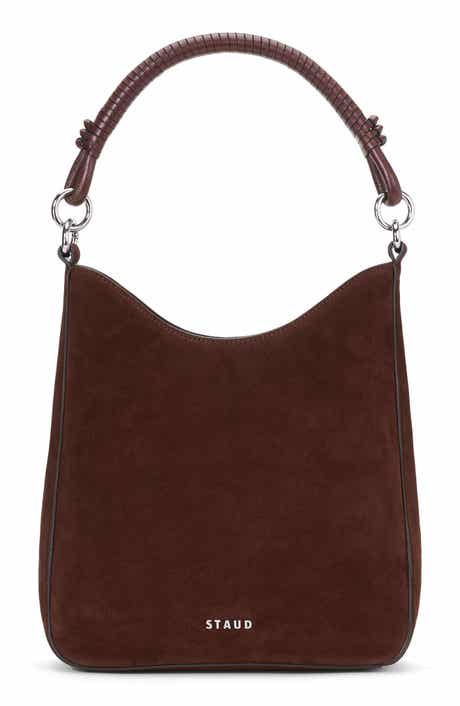 Mel Suede Shoulder Bag