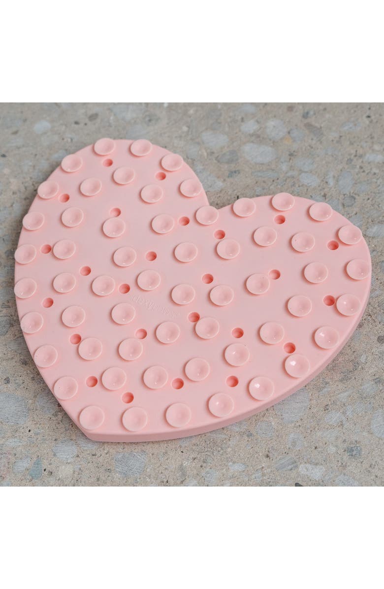 Dexypaws Enrichment Snuffle Mat Textured Dog Feeding Pad, Alternate, color, Pink