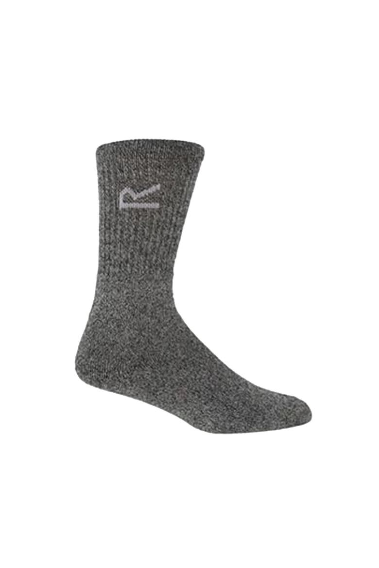 Great Outdoors Cotton Rich Casual Socks, Alternate, color, Gray Marl