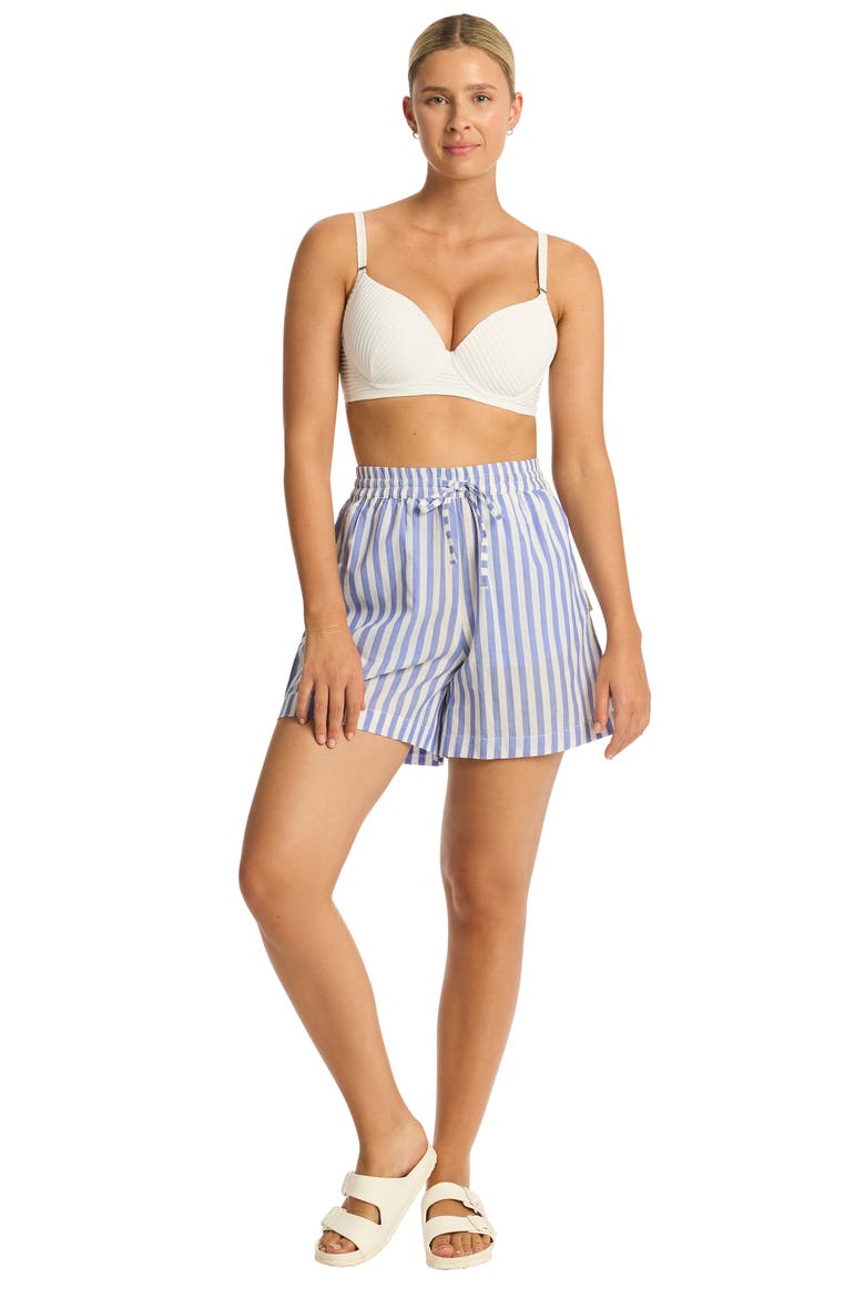 Sails Boardwalk Cover-Up Shorts, Alternate, color, ROYAL