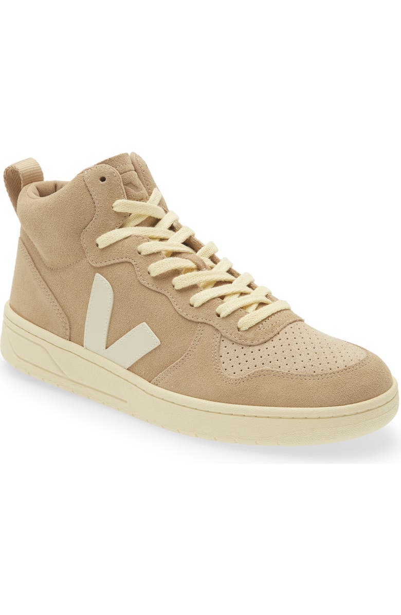 Veja V-15 Suede High Top Sneaker, Main, color,