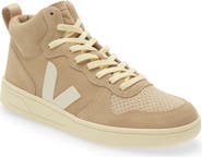 Veja V-15 Suede High Top Sneaker