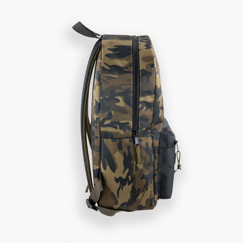 Fly By Night 17" Camo Backpack In Grey