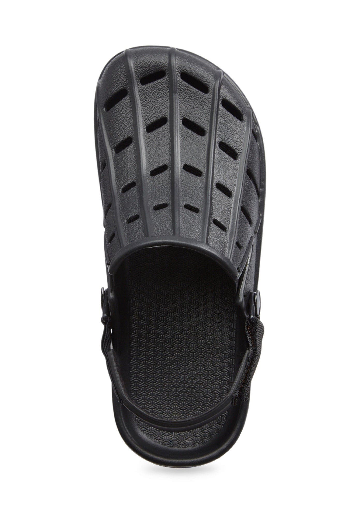 Comfortview The Rubber Clog, Alternate, color, Black