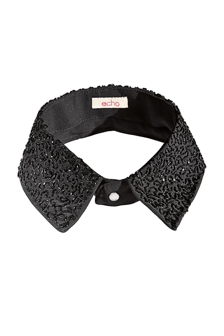 Beaded Collar, Alternate, color, BLACK