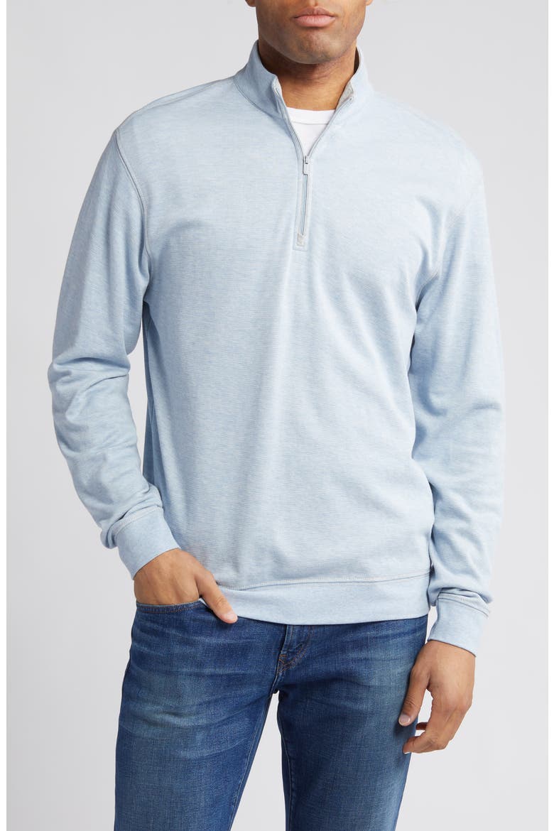 Hanks Quarter Zip Pullover, Main, color, MALIBU