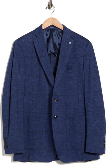 Bennett Glen Plaid Knit Sport Coat
