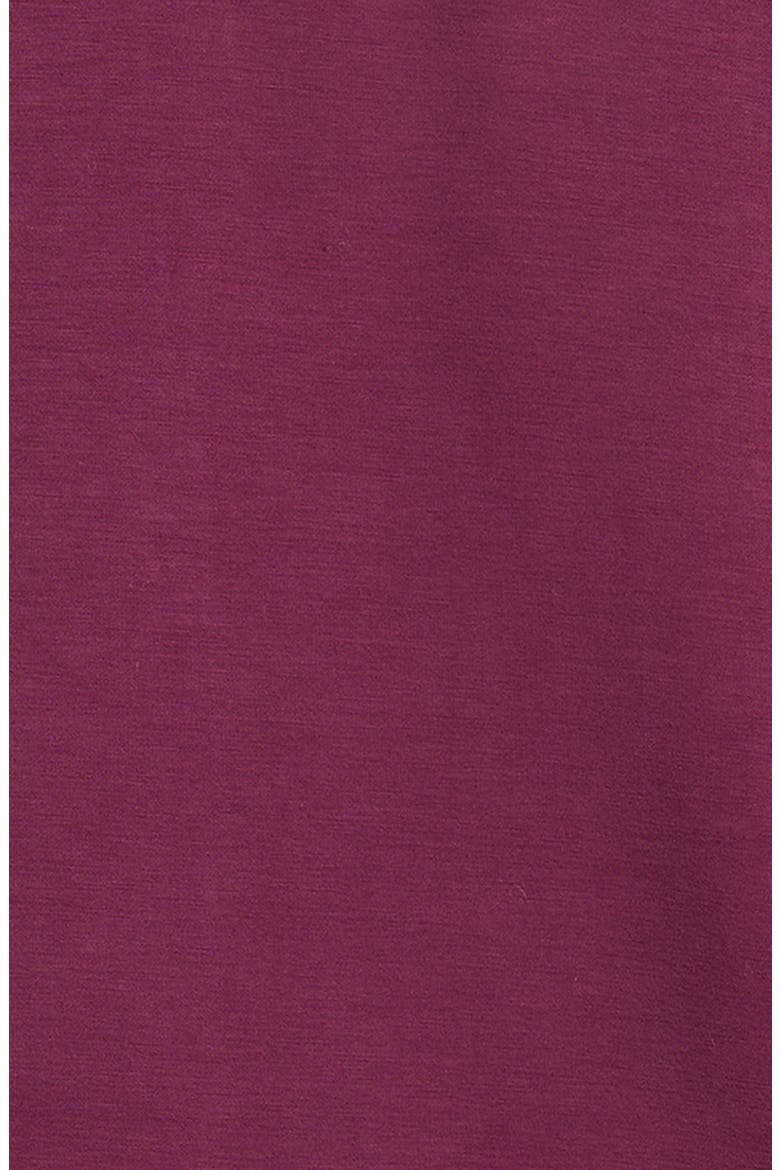 Kids' Cloud Mixed Media Crewneck Sweatshirt, Alternate, color, PLUM