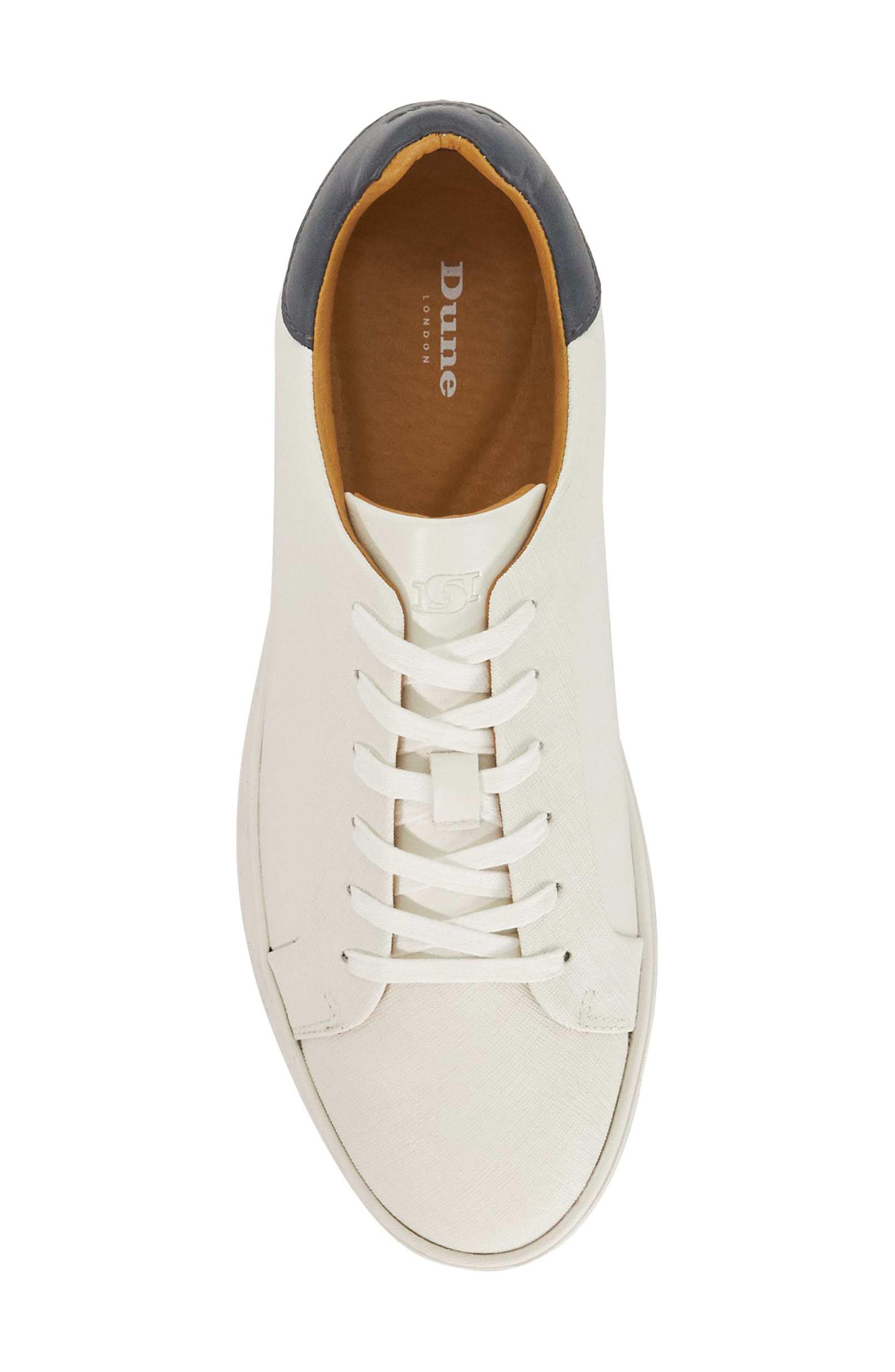 Dune London Traces Low Top Sneaker, Alternate, color, 