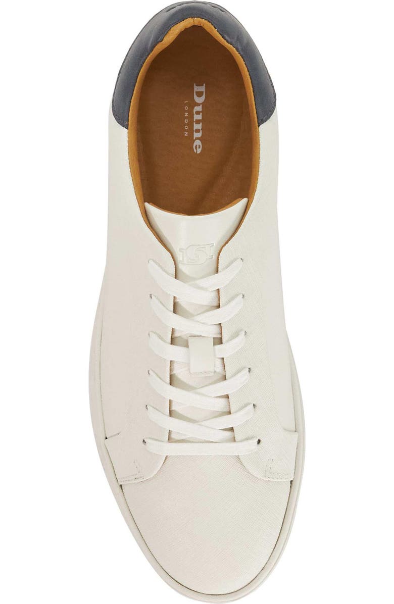 Dune London Traces Low Top Sneaker, Alternate, color,