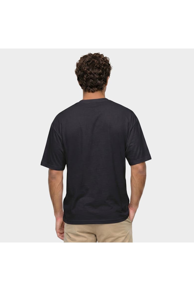 Bald Eagle Patriotic Flag Garment Dyed T-Shirt, Alternate, color, Black