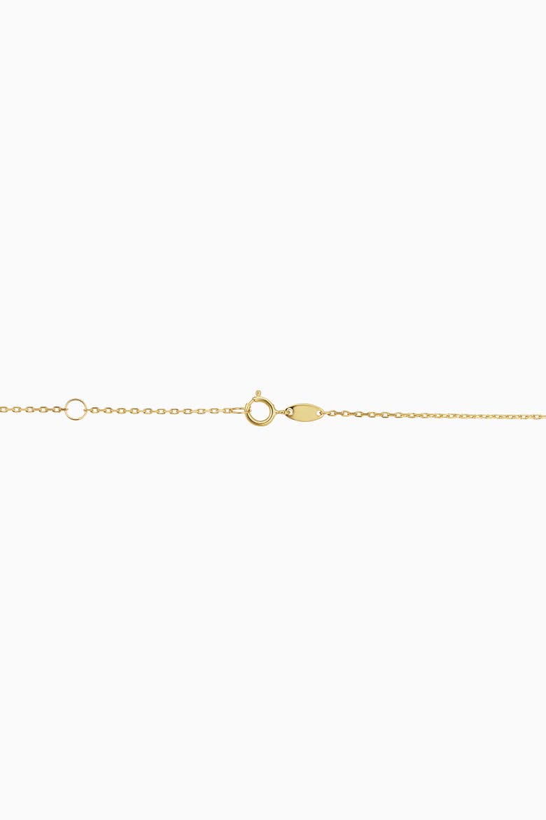 14K Yellow Gold Flutter By Anklet, Alternate, color, Yellow Gold