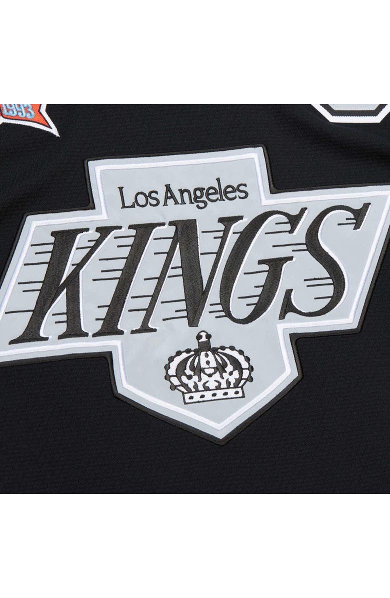 Mitchell & Ness Men's Wayne Gretzky Black Los Angeles Kings 1992-93 Power Play Jersey, Alternate, color, Black