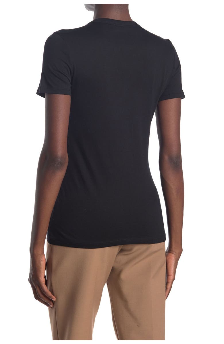 Catherine Catherine Malandrino Embroidered Heart Crew Neck T-Shirt, Alternate, color,