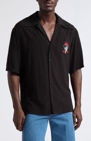 LU'U DAN Blacklisted Uniform Camp Shirt