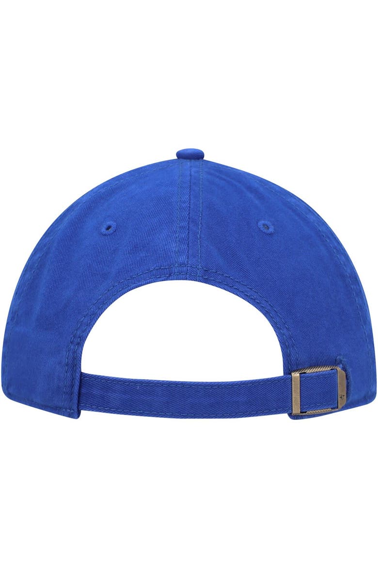 Women's '47 Royal Edmonton Oilers Miata Clean Up Adjustable Hat, Alternate, color, Royal