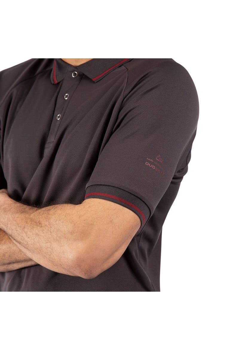 Bonnington Polo Top, Alternate, color, Dark Gray