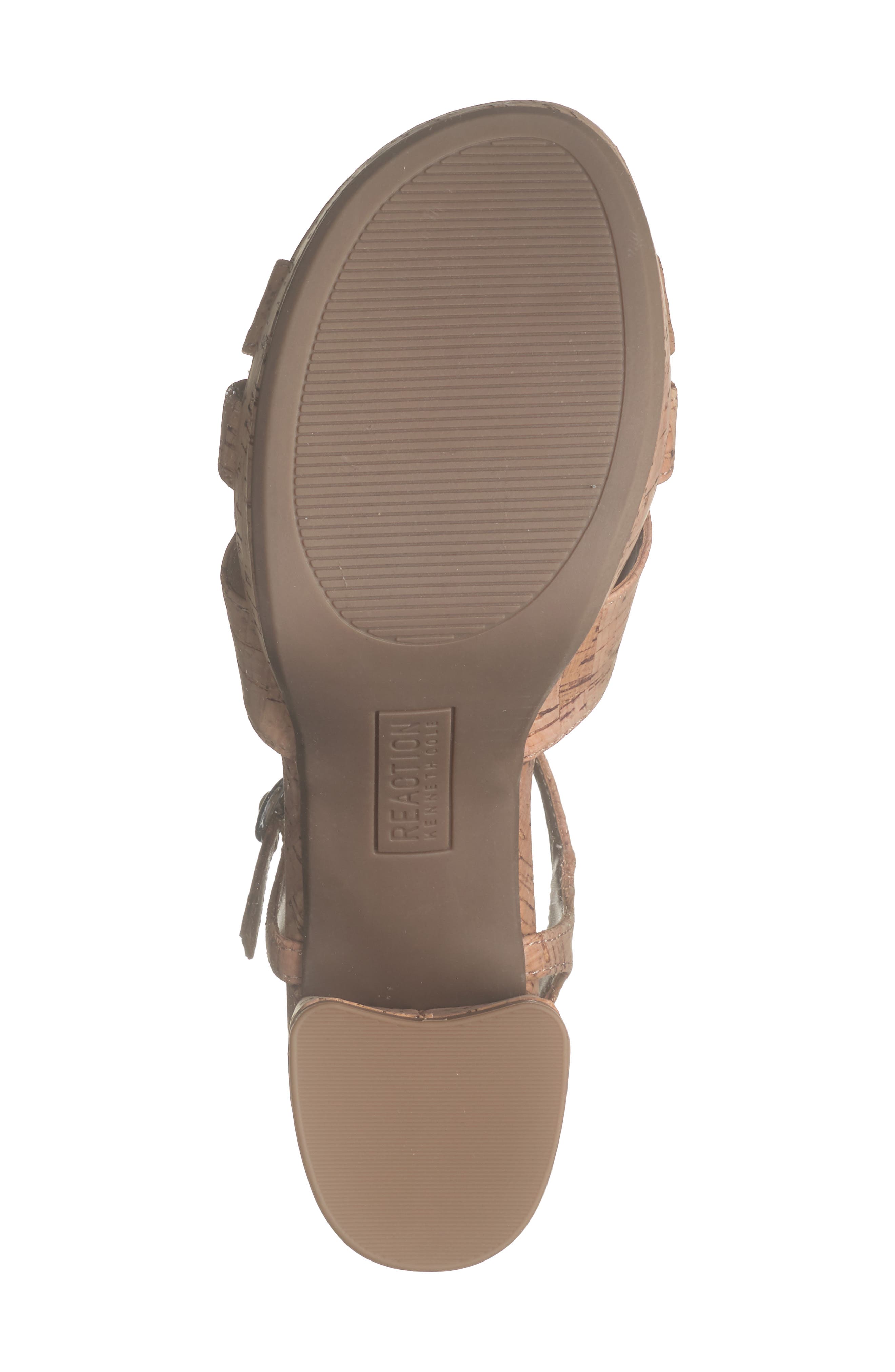 Reaction Kenneth Cole Reina T-Strap Sandal, Alternate, color, Natural Cork