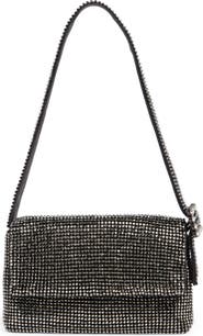 Jessica McClintock Fayra Crystal Mesh Shoulder Bag
