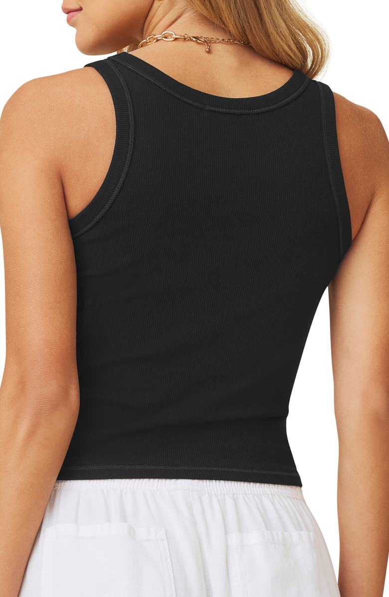 Splendid Roma Cotton Blend Tank, Alternate, color,