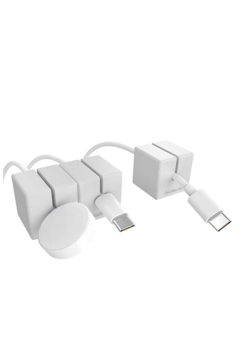 Cable Blocks - Magnetic Cable Organizers, Main, color, Grey