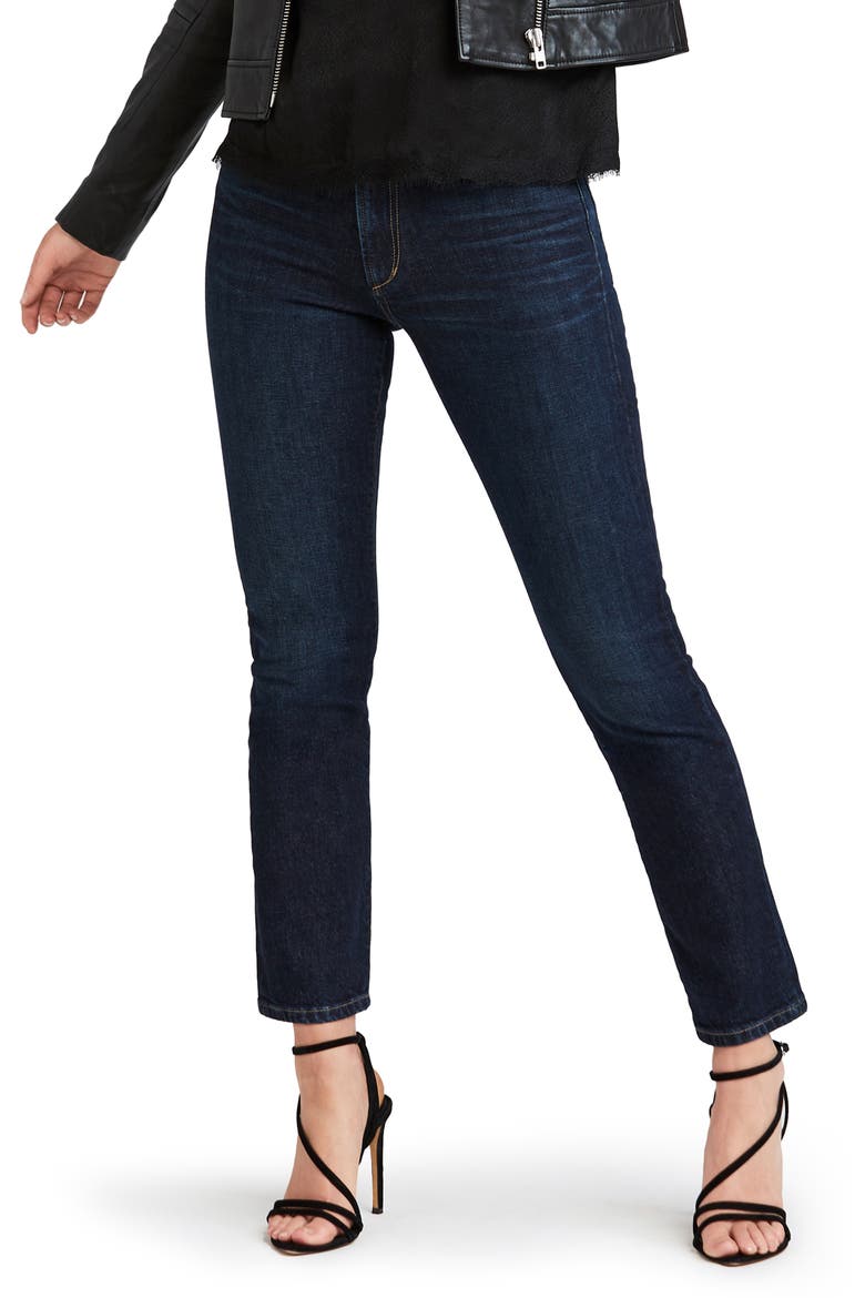 The Luna High Waist Ankle Cigarette Jeans, Main, color, SPIRIT