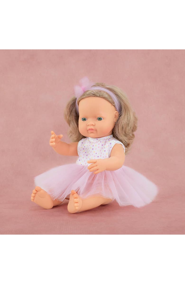 Miniland My Friends and Me Collection Baby Girl Doll with Dark Blonde Hair - 15", Alternate, color, Beige