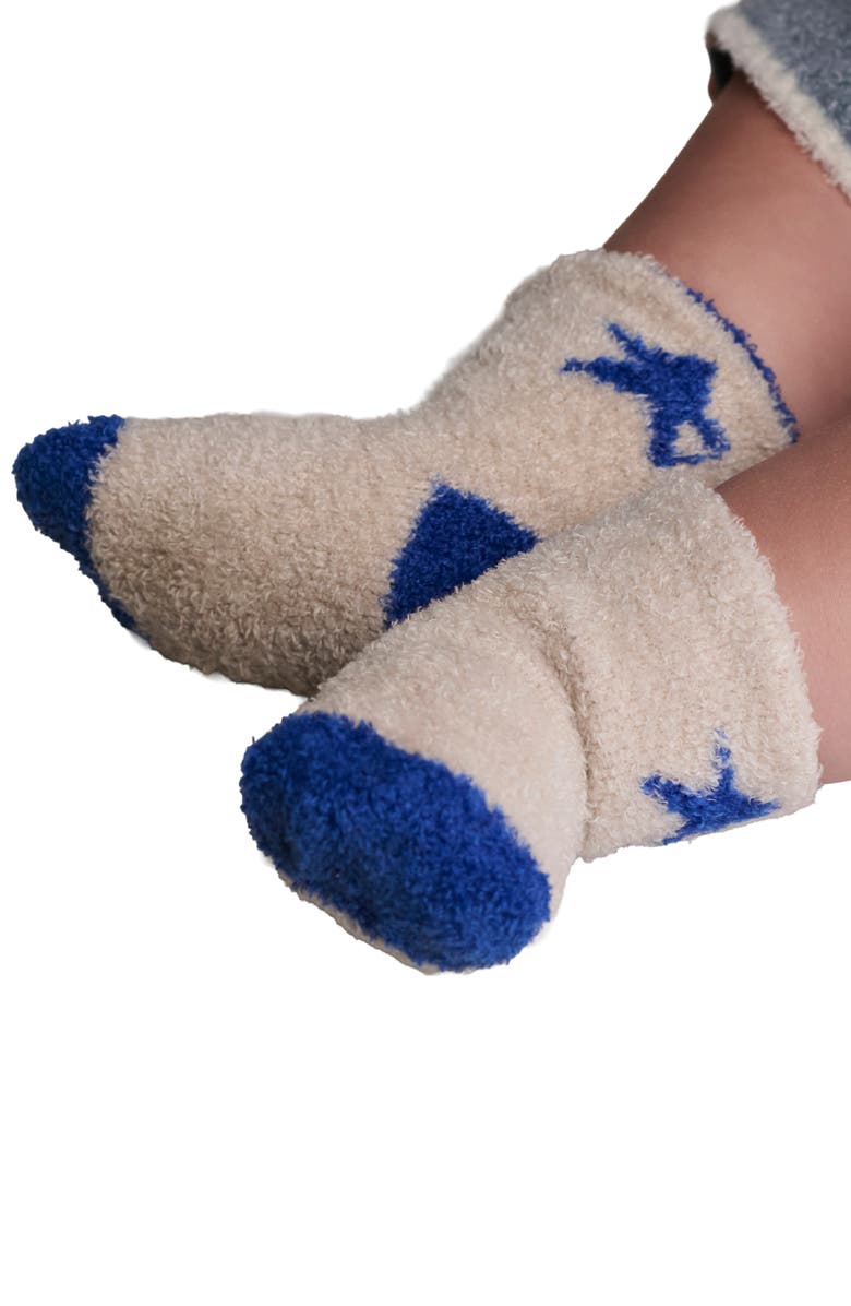 Barefoot Dreams<sup>®</sup> CozyChic Lite<sup>®</sup> 2-Pack Sock Set, Alternate, color, Cobalt Multi