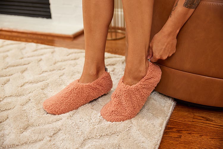 Women's Aurora Slipper Socks, Alternate, color, Koi