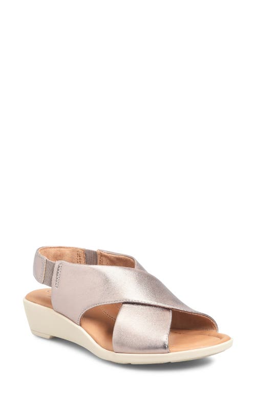 Comfortiva Emilee Slingback Sandal In Light Espresso