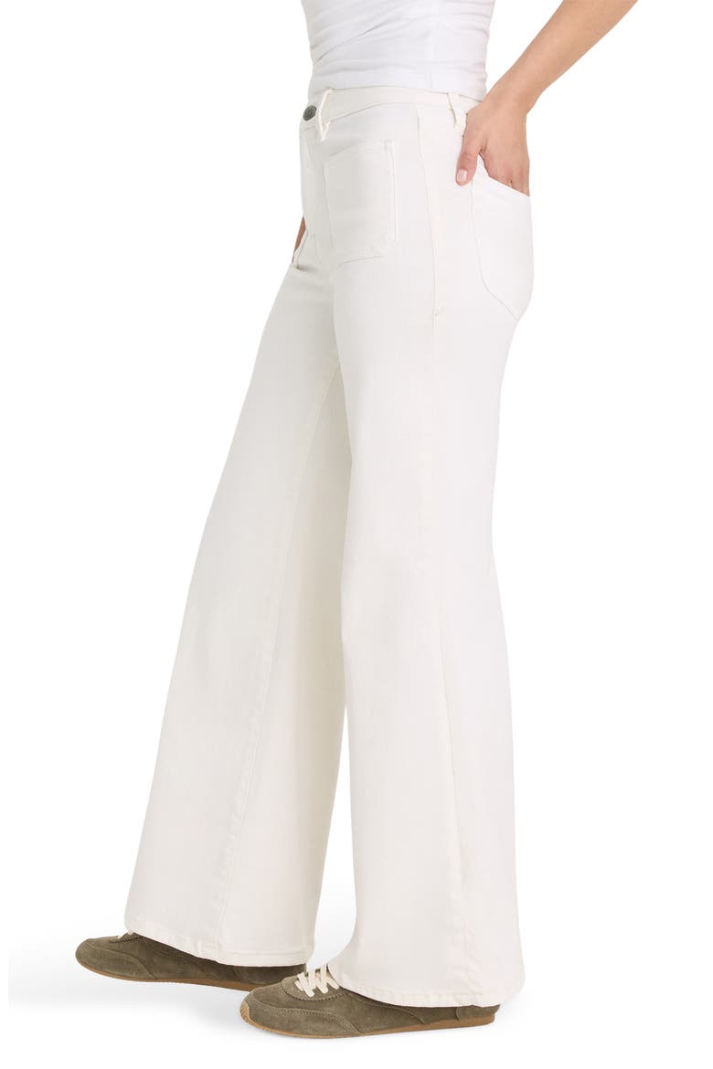 Good Palazzo High Waist Jeans, Alternate, color, WHITE001