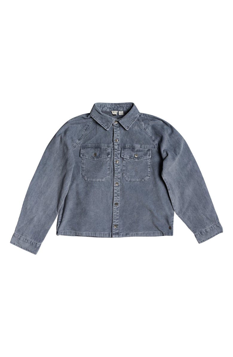 Roxy Be Right There Corduroy Shirt Jacket, Alternate, color, 