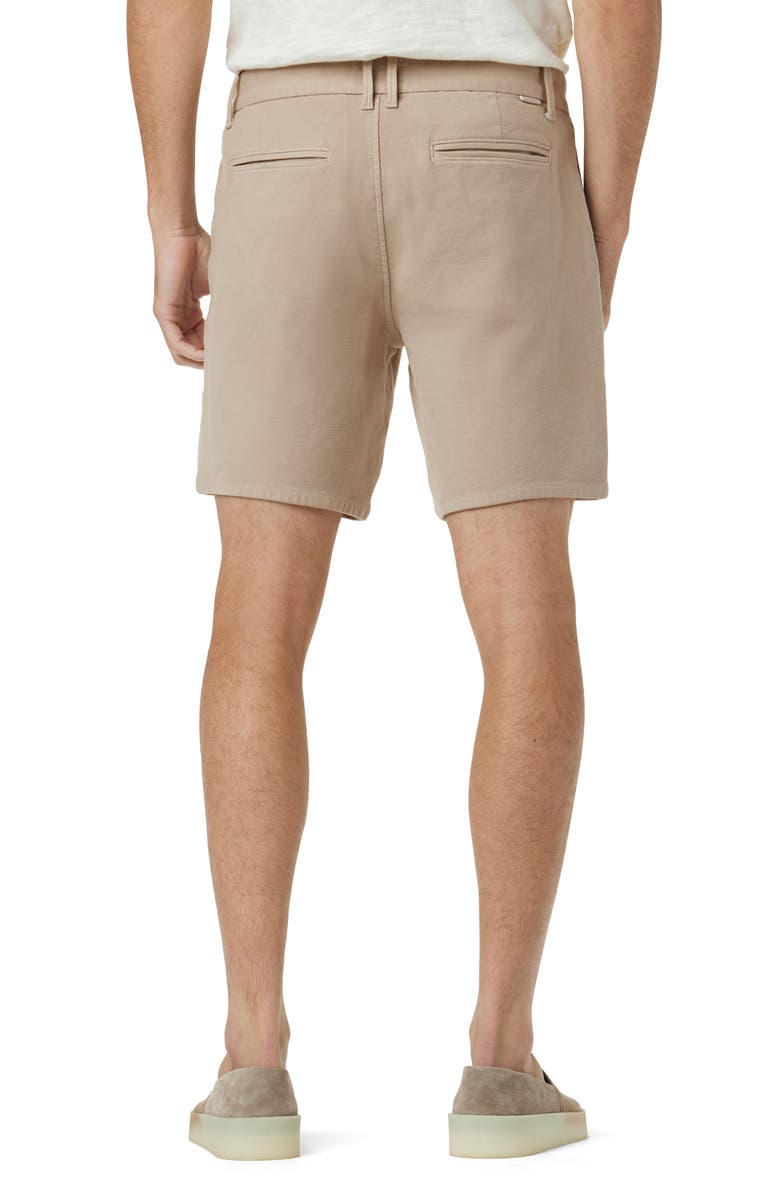 Joe's The Airsoft Slim Straight Leg Terry Chino Shorts, Alternate, color, Cobblestone
