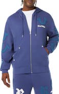 True Religion Tossed Logo Full Zip Hoodie